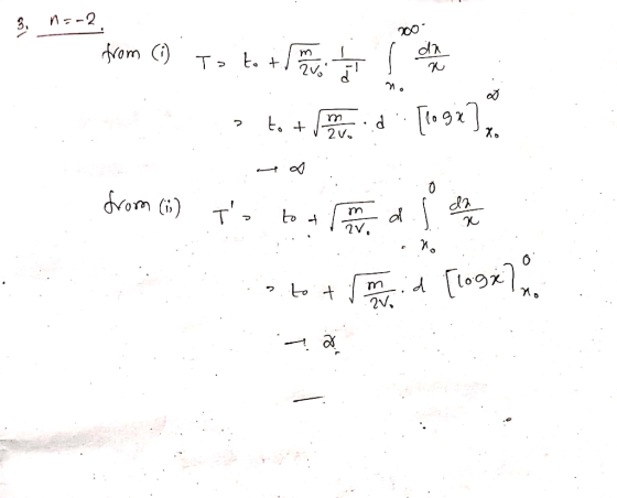 3 n=-2 from (i) To to treat see more o to the need [logz]. 2 . from (1) To to a mal da into Immid [logx7 . 2.2.