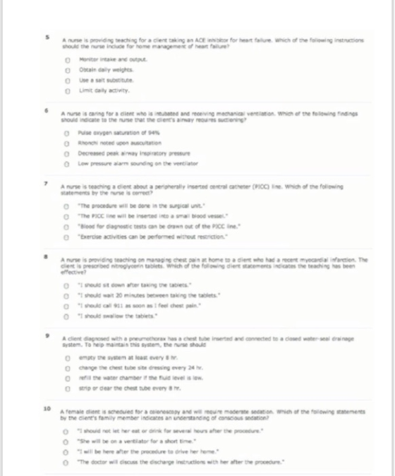 A nurse is providing teaching for a client taking an ACE intor for heat fallue. which of the falilowing instructions should t