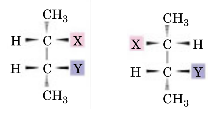 CH3 H-C-X H-C-Y H-C-Y CH3