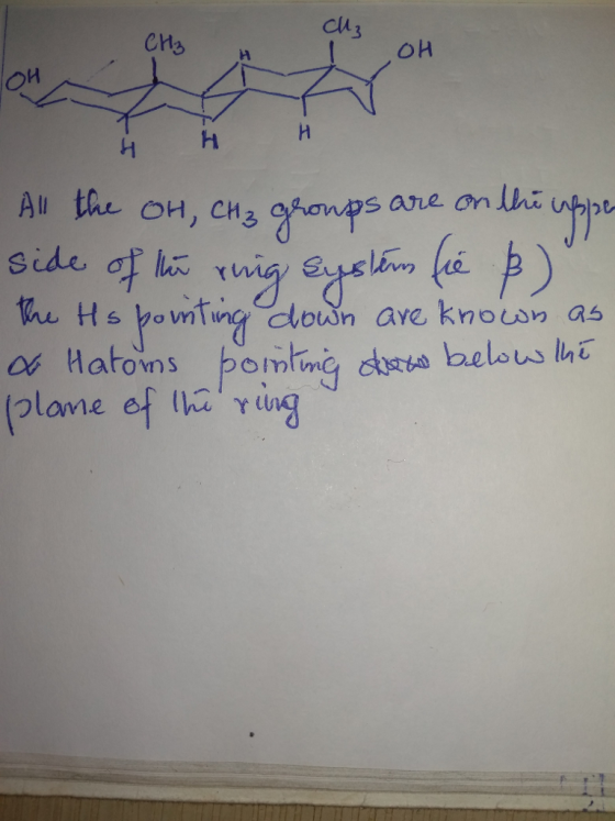 I OH OH All thu OH, CH2 chongs atie on the Hs yo mtin Cloon ave known as plane ef n
