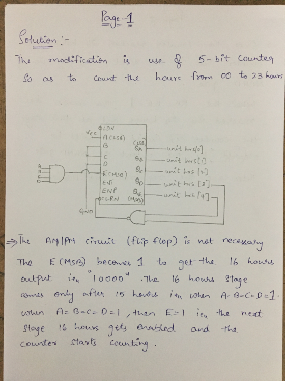 e-lution The modificati e-n。s use & 5-bit Courtesy o os to Count the hours foom 00 to 23 hours LDN 0 ep aol unit bst 456 ENP