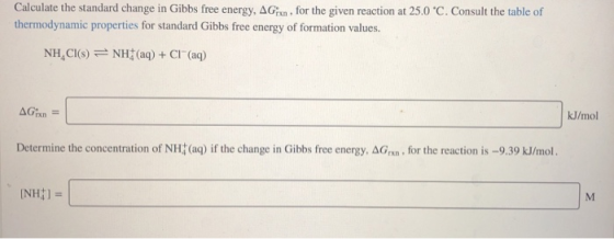 Calculate the standard change in Gibbs free energy, AG , for the given reaction at 25.0 C. Consult the table of thermodynami