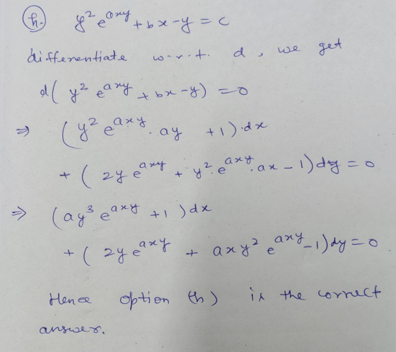 п . 8² any + bxe-y=0 а , differentiate get +. we а ) elly² eary xьx -) – О (8” е*а ач .an-1)dy + 1).dx ах со ( 2 » Уе І +1 )