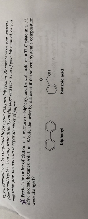 This assignment is to be completed before your assigned lab session. Be sure to write your answers clearly and legibly. You m