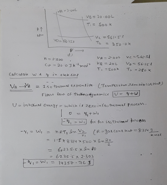 Isoo. Calculate wa v in each Step V) 2 62. З s,.SX 2.303