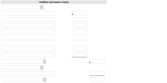Liabilities and Owners Equity