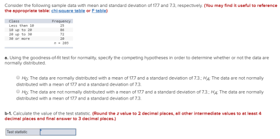 Consider the following sample data with mean and standard deviation of 177 and 7.3, respectively. (You may find it useful to