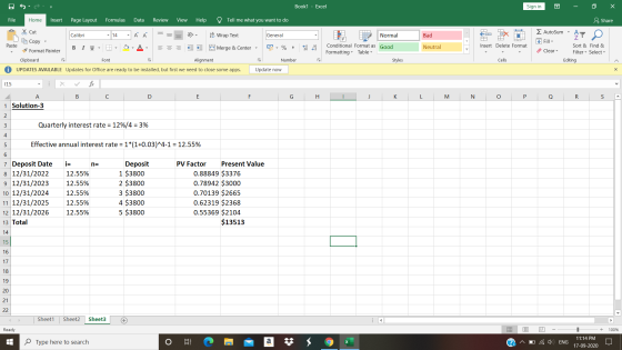 Book1 - Excel Sign in o X File Home Insert Page Layout Formulas Data Review View Help Tell me what you want to do & Share Σ A