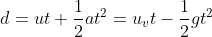 d = ut + -ať = uyt - =gt?