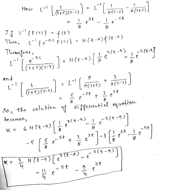 differential equation Now L ( 675366--] LLos-1) 8 (545) 5+5] (5-3) 5+ 3+ - e B Ij L{F(s)} = f(t) Thun, ({e-ns FCs)} = H (