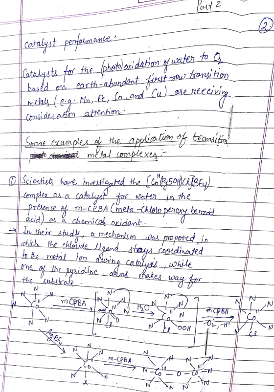 2 Catalystpentelmante atabysts trt the d. add a ichichithe chleiide adnhmakes lVi CL
