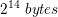 214 bytes