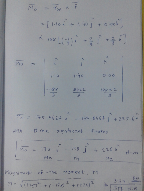 Mo - VOA F = [ 1.100 + 1.40 ] + o ook] x 188 [(-/ ) + 2 } + 2 ] Moſ 1.10 1.40 0.00 -188 1-188 188 +2 188x2 188 * 2 188x2 Mo
