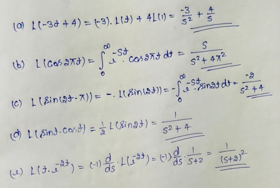 (0) L(-34 + 4) = (-3), L(4) + 4L (026-38 + 4) = 43), A15) 4 40) = 16) L (cob ama) = f cosas de agua para c) L (E10484-) = --