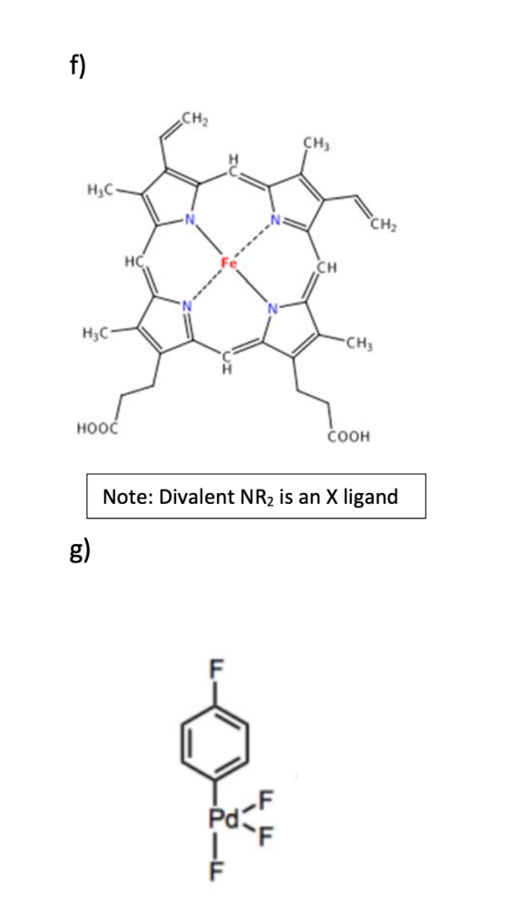 HIC H Hac HOOC COOH Note: Divalent NR2 is an X ligand