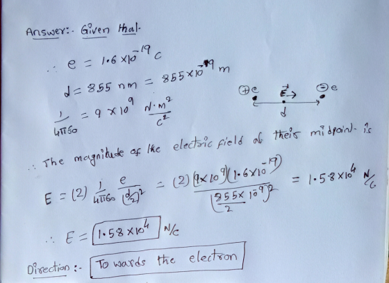 Answer: Given thal (9 E. 41160 The megnihude of k 2. DisectionTo hards the elertson