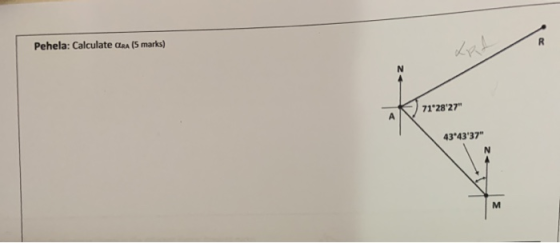 Pehela: Calculate GRA (5 marks) 71 2827 43 4337
