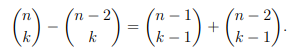 T7 n n T2 2 (3) - (1) = ) - (ت) + k k 1 k - 1