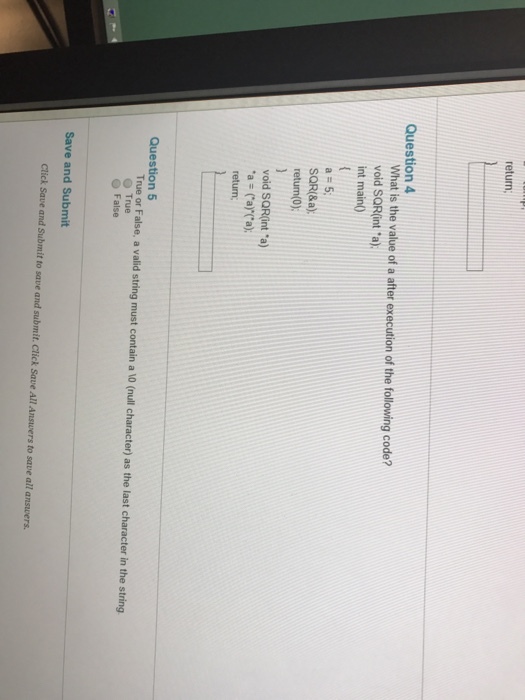 Question 1 Fain the blank The memory contents of a