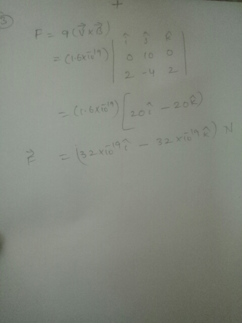 EqCXB) = (1.6x1019 o 1o o 2-42 - (1.6X1019 2 - 200 N F = 13240190 - 32x1019