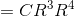= CR^{3}R^{4}