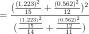 (1.223) 1 (0.5621 2 (1.2232 - + 二)