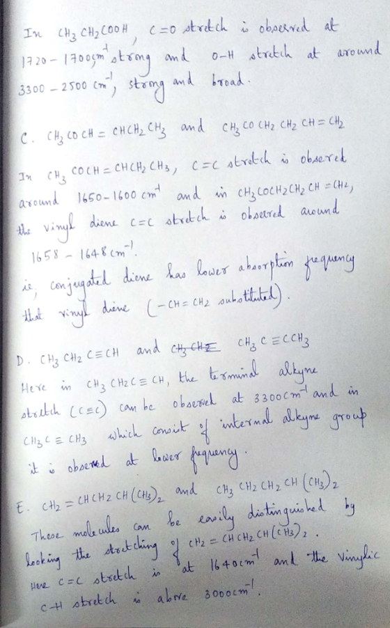 3300 2500 stang and had 1658 4 사 Con dame L-CH= CH2.ouLo att Ltd. Cc») can be obavneL at 3300cm-1 and in