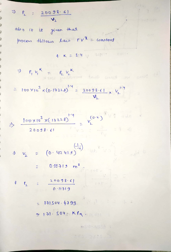 > ļ = 20098.6) also it process is given that follows law prk = constant A + K = 1. 4 tre 1.4 = 100 710x10 17228) 2009 8.61 XV