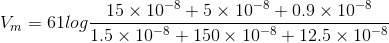 15 x 10-8 + 5 x 10-8 +0.9 x 10-8 1.5 x 10-8 + 150 x 10-8 + 12.5 10-8