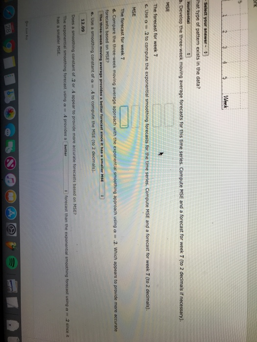 exists in the data? based on MSE?