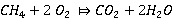 CH4202 Co2 2H20