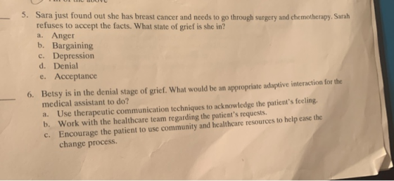 LUL IL LUUV 5. Sara just found out she has breast cancer and needs to go through surgery and chemotherapy, Sarah refuses to a