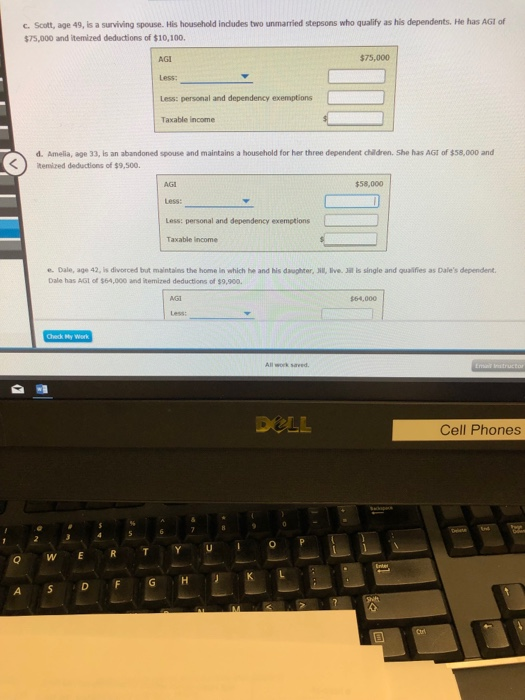 Problem 3 28 LO 1 Compute 2017 Taxable Income In Each Of The