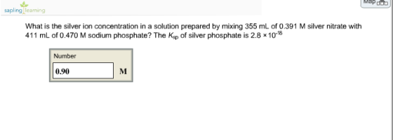 Map de pling What is the silver ion concentration