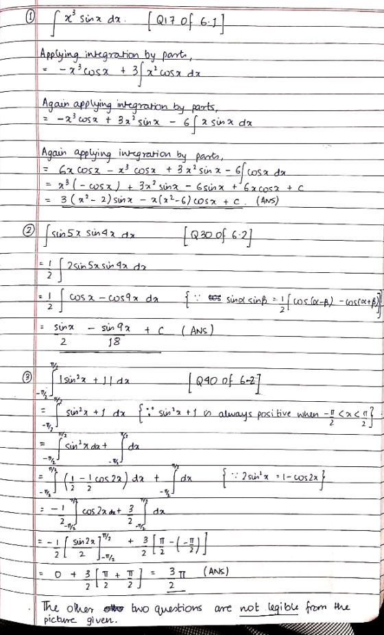 Sin da . [Aptlying inkgraticи hy panta, - cosa dx |Again aeplying inkegraHon bypats, -23 ost 322sin x 2 Sin da - Agaun applyi