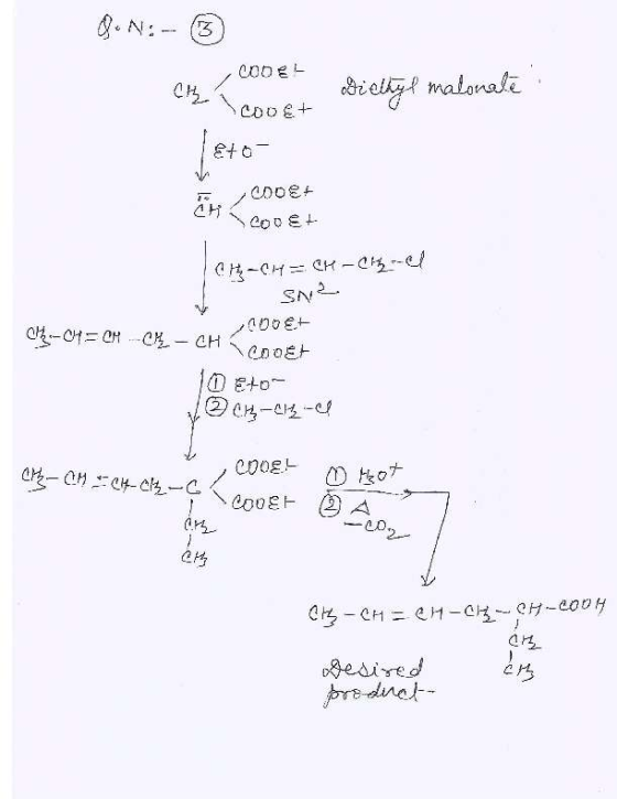 JN:- 3 K o COo8+ [eto- olielkyl malonulē! 0€+ CH 2008+ | 4 -c1 = CH -2, -4 M.-04=CH 100€+ -CHoonet Cooet 1 stom @ch-ch- C-CH=