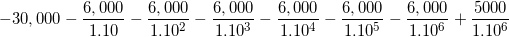 —30,000 - 6. 000 110 6.000 1.102 6. 000 1.106 6. 000 1.1 6. 000 1.105 6. 000 5000 + 1.106 1.106