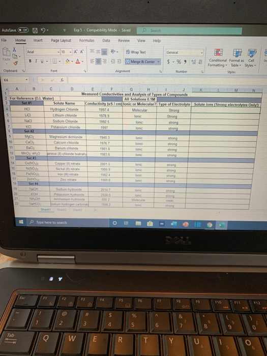 Above & OB 2 File Home Insert b Page Layout ps. Compatibility Mode Saved Formulas Data Review Search Help View -10A E Wrap Te