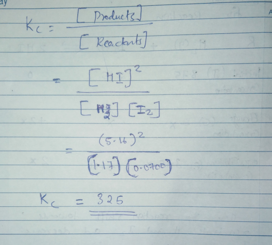 [ Products [ Readants] [Mg] [I ] (5.1692 [1] [- 0700) = 325