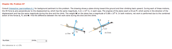 Chapter 06, Problem 07 Consult Interactive LearningWare 6.1 for background pertinent to this problem. The drawing shows a pla