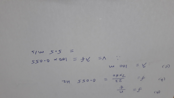 七 7x60 cey 100 m =