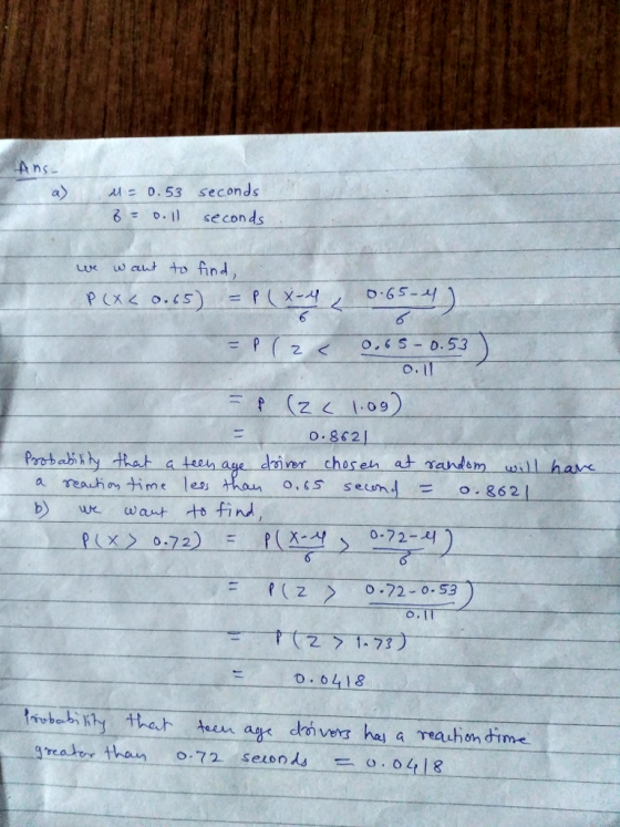 ns RA: 0.53 seconds 6.I seconds a) uux w aut to ind, O. IT O:862 ver choseh at ands b e want to find Xo. O : 0418