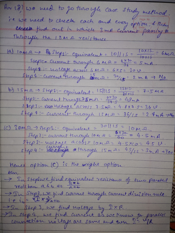 method. Page No. passing b loXTS. tous Step 31- vuurres for 18) we need to go through case study nie we need to check each an