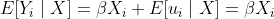 ELY; X] = BX; + Elui X] = 8X,