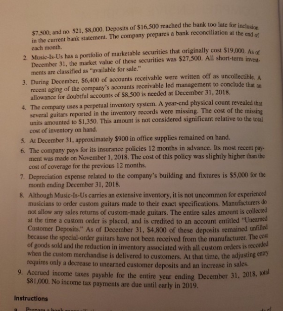k too late for inclusion iliation at the end of $7.500: and no. 521, $8,000. Deposits of $16,500 reached the bank too late fo