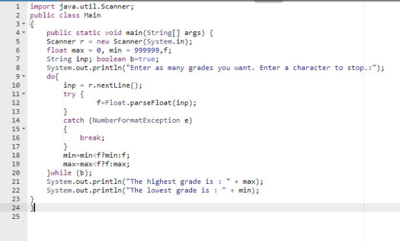 1 2 import java.util.Scanner; public class Main muno69299 public static void main(String[] args) { Scanner r = new Scanner(Sy