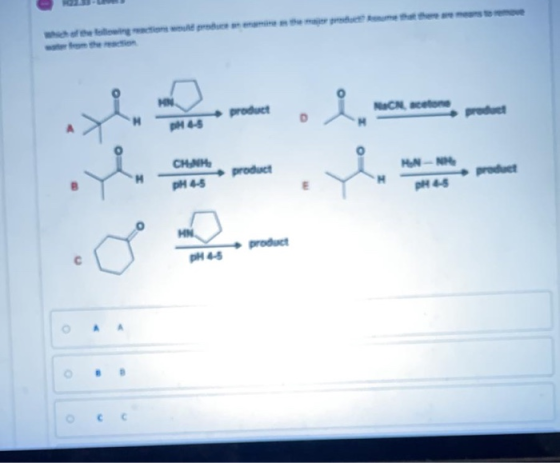 of tw o would produce снен pH 45 product HUN- H -5