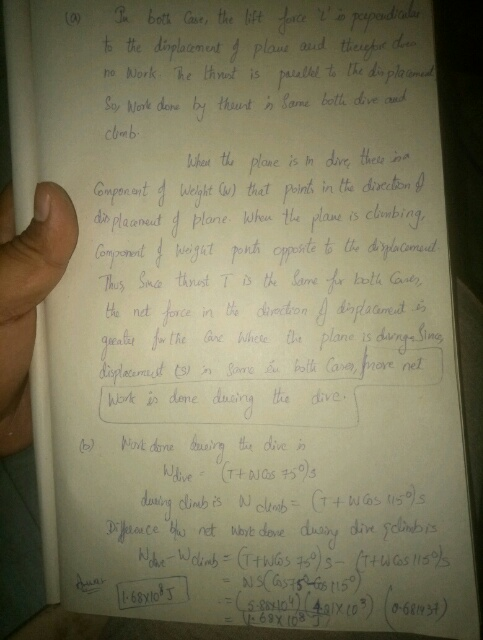 ( bott Gae, the ift oce b the diplacmtPplane aud theghe dn he Mork he ht is paalel to he di plaamd Say Nork done by thunt h S