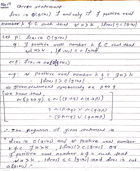 SoIn GIven stafement . posive rea fon s ogcns) and only number k C suehthat 2k1frns] sc 19() Let p 3positve A2ek rec number k