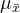 \mu _{\bar x}